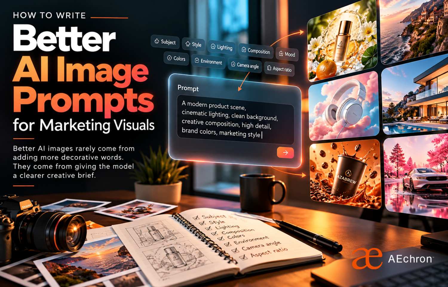 Better AI Image Prompts for Marketing Visuals